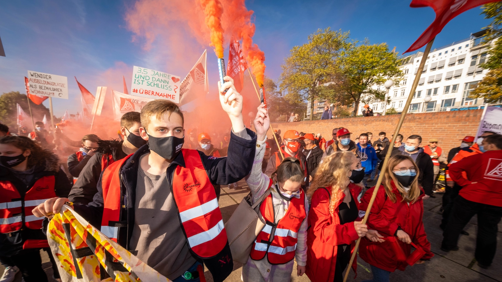 Aktionstag #Fairwandel am 29. Oktober 2021 in Hamburg Jugendaktion