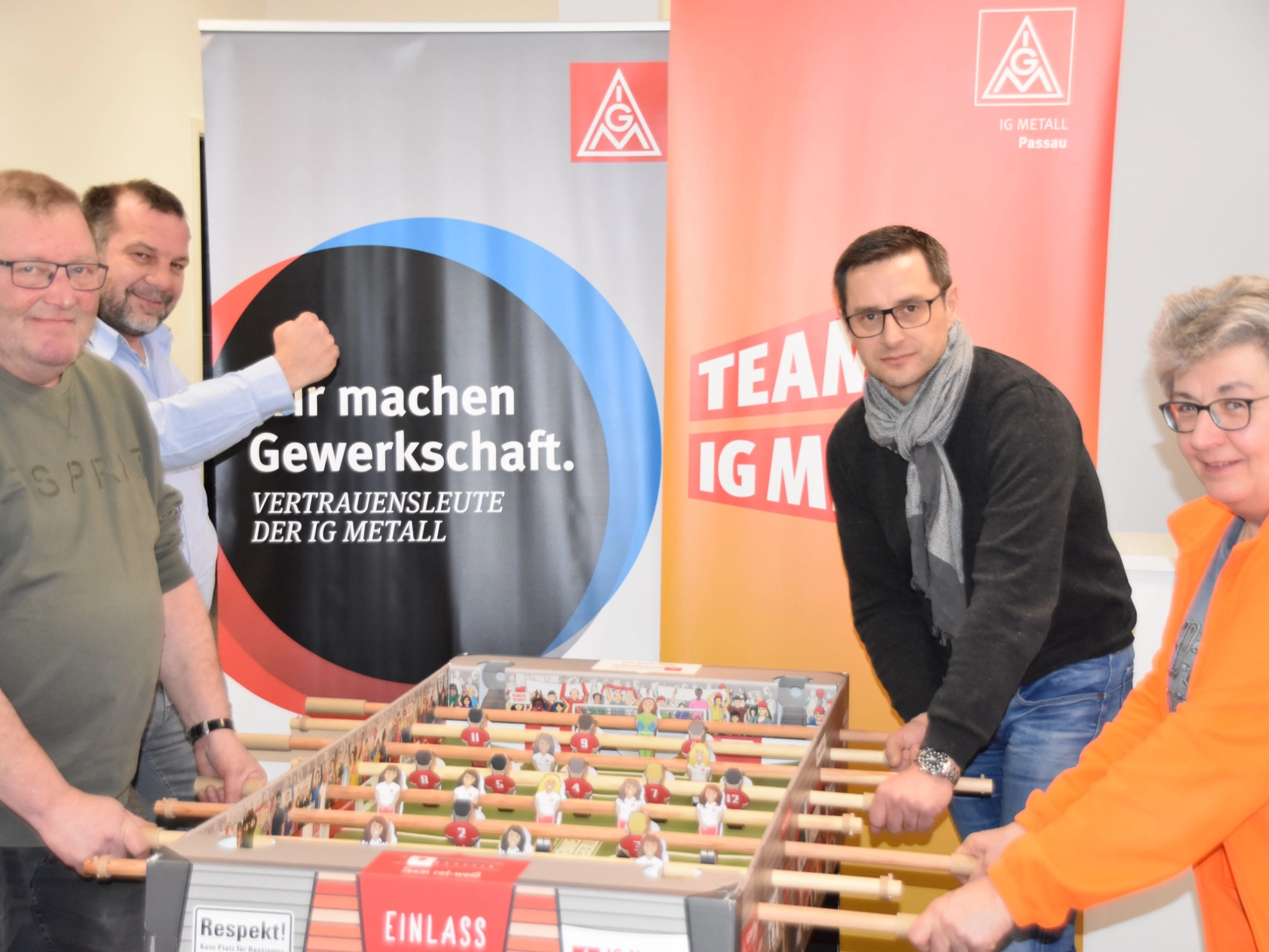 VK-Leitungsteam IG Metall Passau