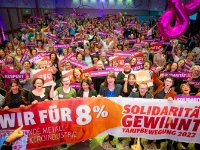 Über 300 Betriebsrätinnen haben am Betriebsrätinnentag in Leipzig teilgenommen. Im Mittelpunkt standen der Austausch und die Vernetzung untereinander.