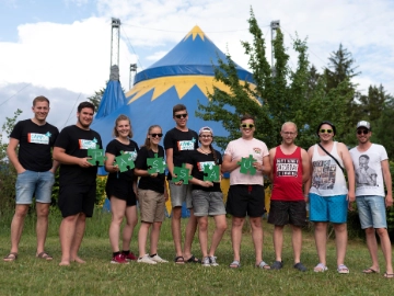Gewerkschaftscamp in Königsdorf