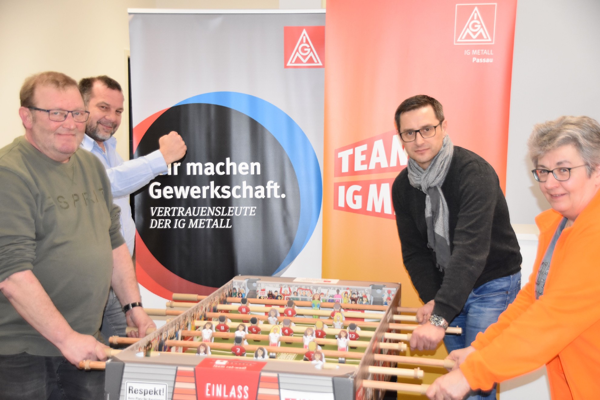 VK-Leitungsteam IG Metall Passau